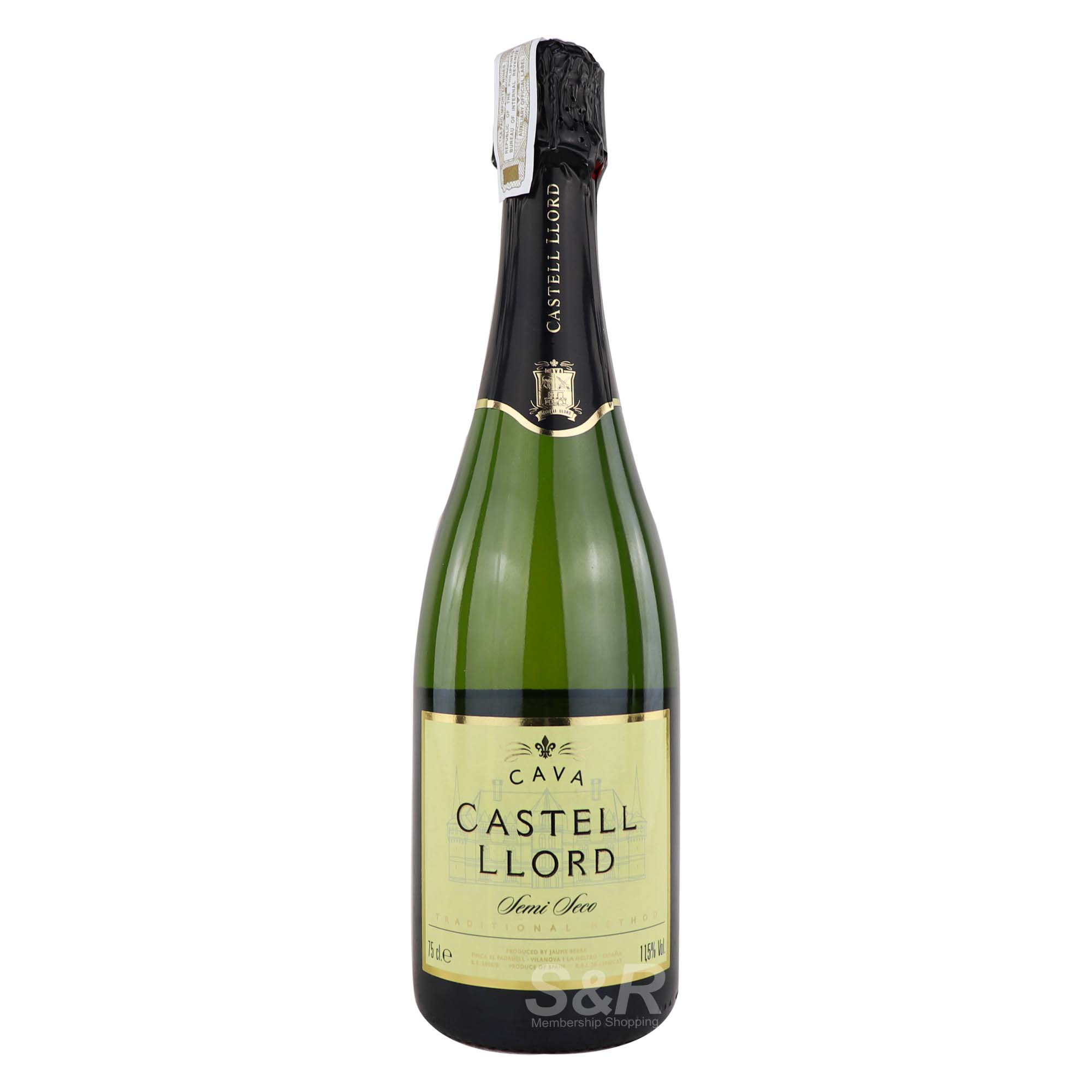 Castell Llord Semi Seco Sparkling Wine 750mL